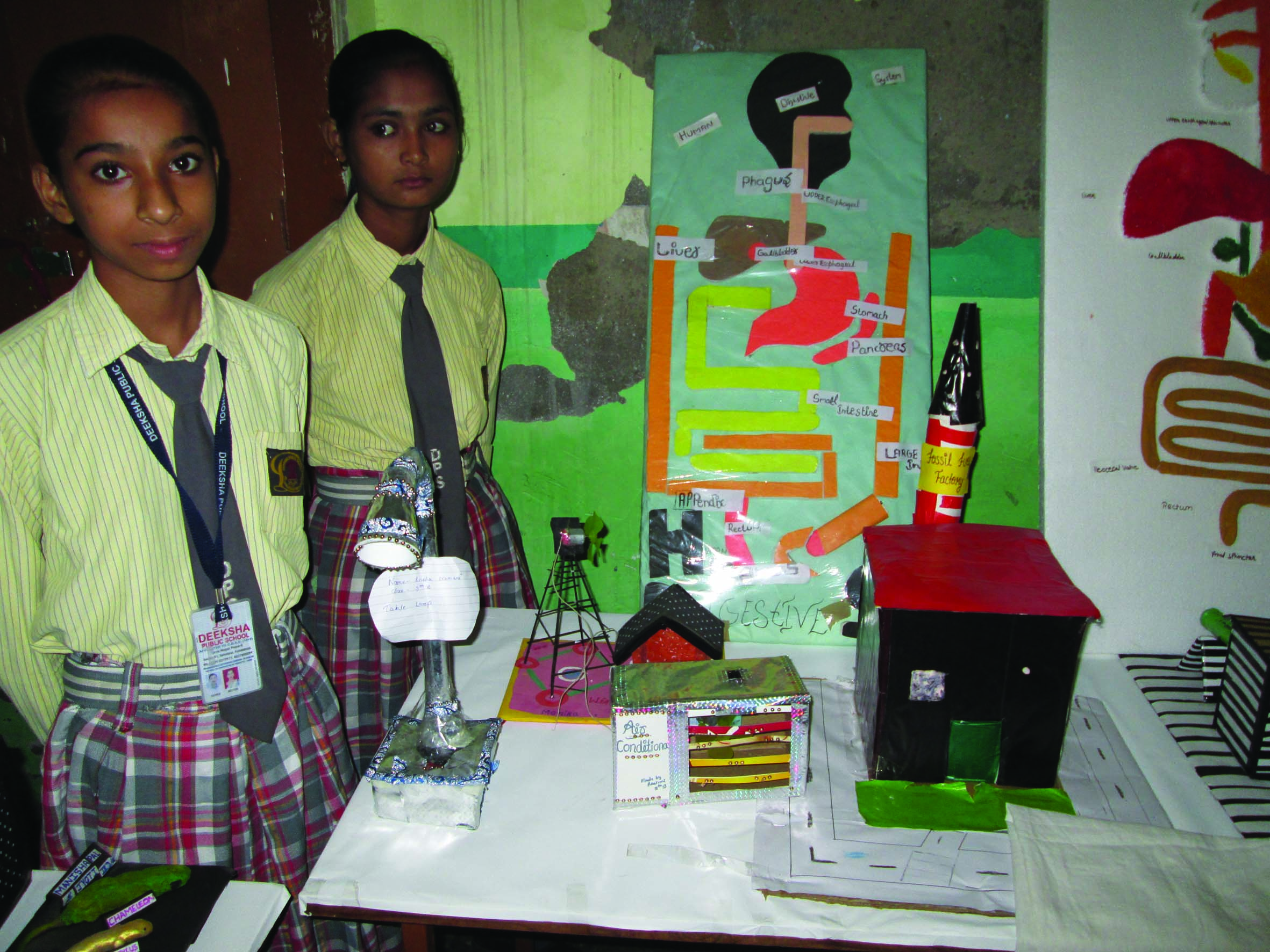 दीक्षा पब्लिक स्कूल के छात्र-छात्राओं ने विज्ञान, सामाजिक विज्ञान, भूगोल, गणित को लेकर एक ऐसी प्रदर्शनी का प्रदर्शन किया