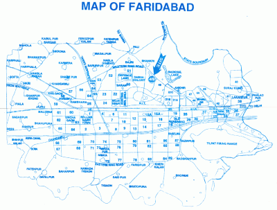 faridabad-map