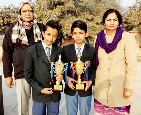 एम .पी. एस इंटरनेशनल स्कूल के दो बच्चों ने  Inter-Carrom Championship में भाग लेकर अपनी प्रतिभा का शानदार प्रदर्शन किया