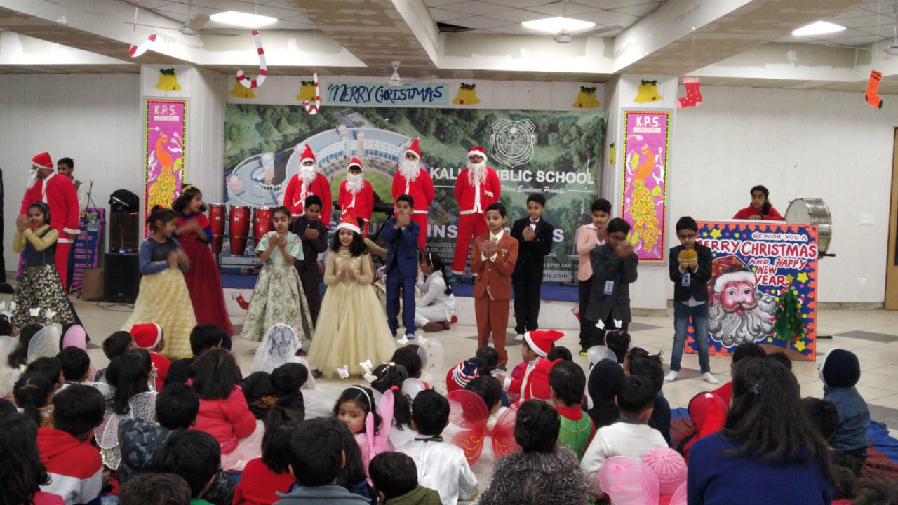 कालका पब्लिक स्कूल में 24 दिसंबर को क्रिसमस कार्निवल का आयोजन किया गया