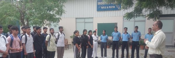 डी.ए.वी. शताब्दी महाविद्यालय में संस्थागत स्तर पर हुआ एनसीसी नामांकन परीक्षण