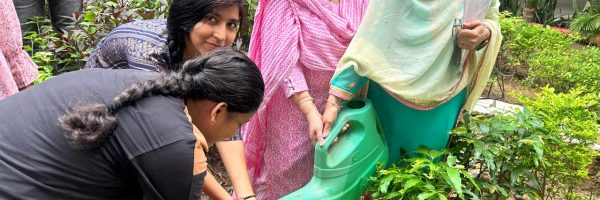 वृक्षारोपण अभियान और मानवीय नैतिकता एवं मूल्यों पर सत्र